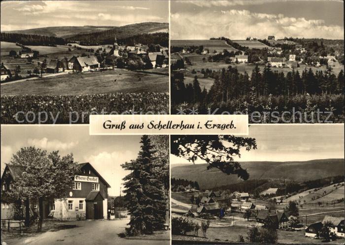Schellerhau Ortsansichten Oberer Gasthof