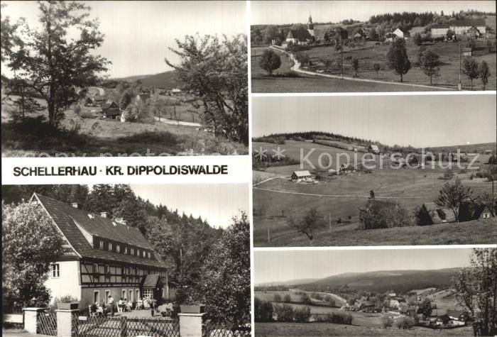 Schellerhau Teilansichten Erholungsort Ferienheim Schellermuehle