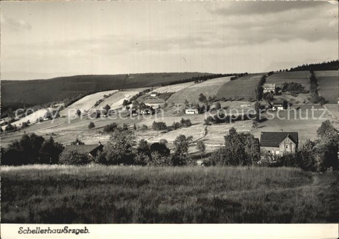 Schellerhau Panorama Landschaft