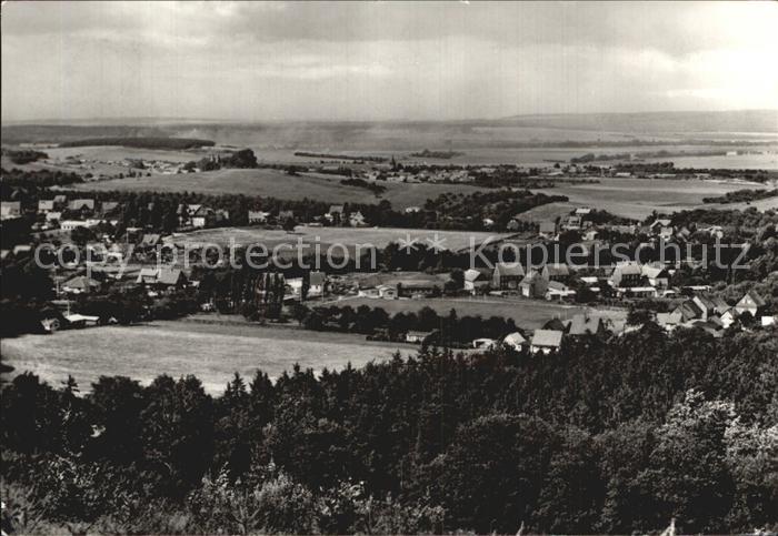 Darlingerode Panorama Blick vom Pahnberg nach Druebeck