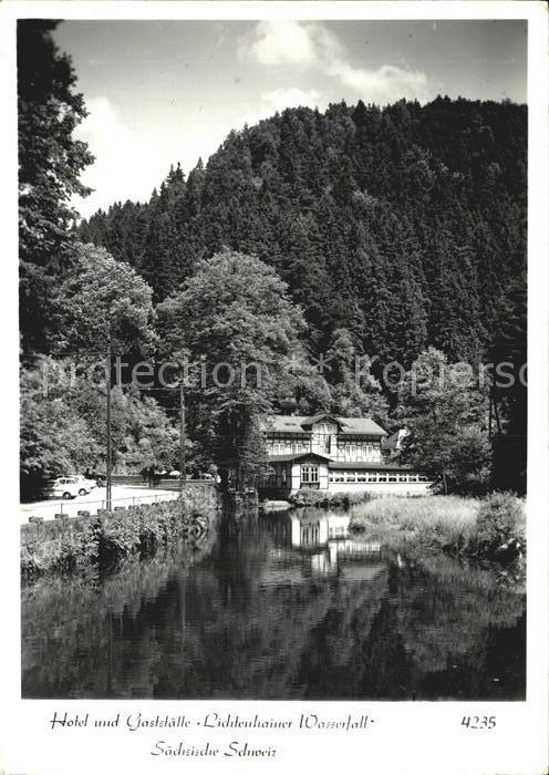 Lichtenhain Sebnitz Hotel Gaststaette Lichtenhainer Wasserfall
