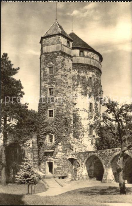 Stolpen Burg Johannisturm Coselturm