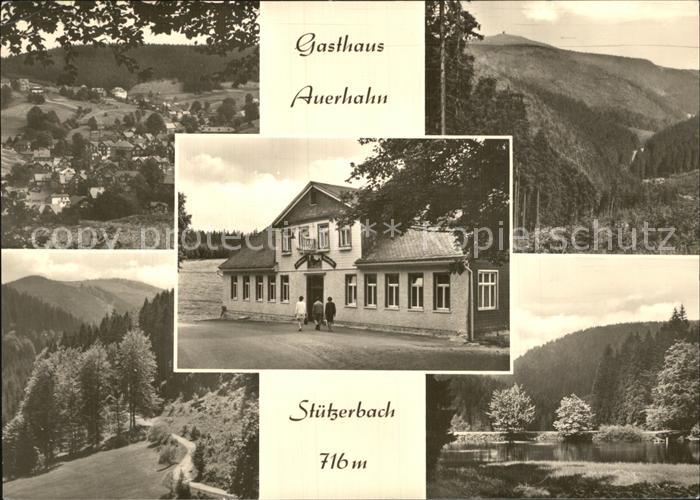 Stuetzerbach und Umgebung Gasthaus Auerhahn
