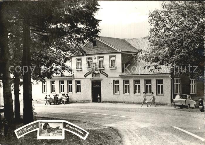 Stuetzerbach Gasthaus Auerhahn Kurort Kneippbad Handabzug