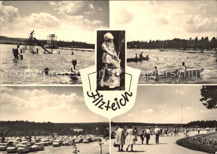 Schneeberg Erzgebirge Filzteich Strandbad Promenade