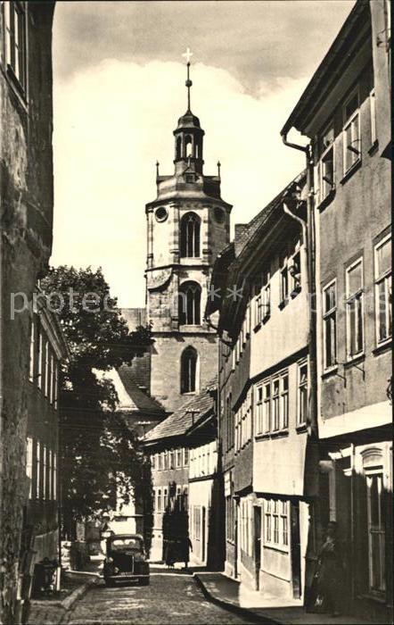 Schleusingen Kirchgasse Kirche