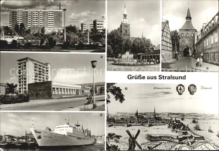 Stralsund Mecklenburg Vorpommern Neubaugebiet Knieper Johannes R Becher Strasse