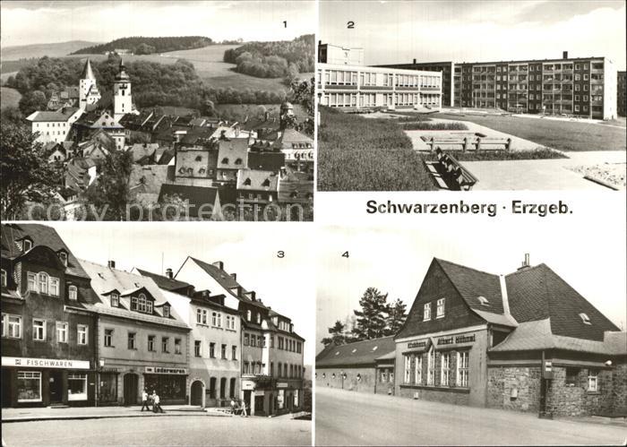 Schwarzenberg Erzgebirge Schloss Kinderkombination Platz der Befreiung Klubhaus
