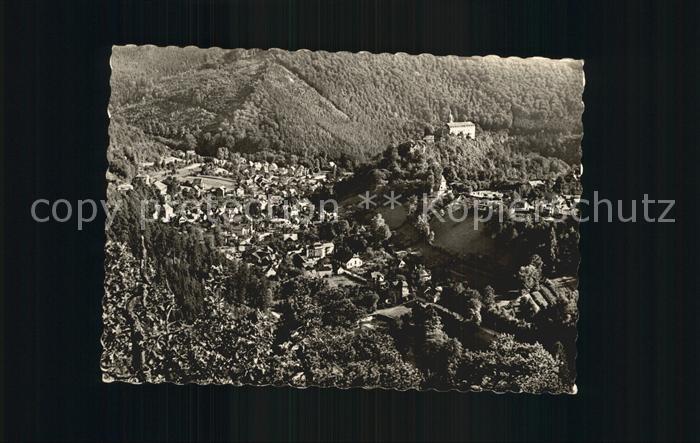 Schwarzburg Thueringer Wald Panorama
