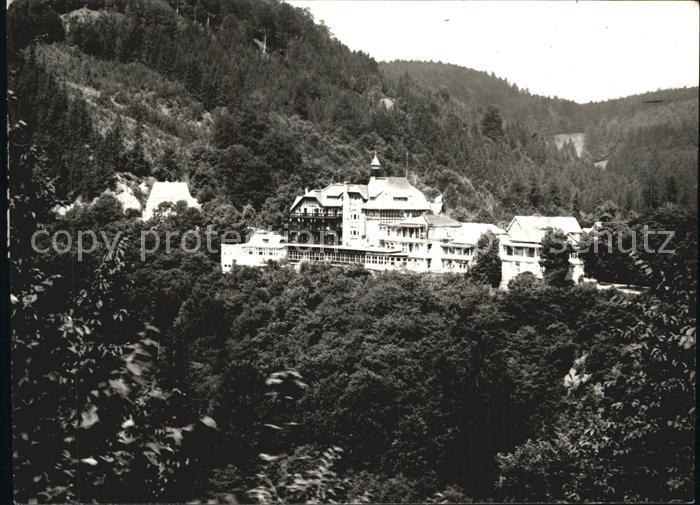 Schwarzburg Thueringer Wald Reichsbahn Erholungsheim Ernst Thaelmann