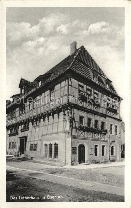 Eisenach Thueringen Das Lutherhaus