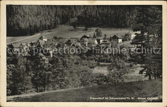 Sitzendorf Thueringen im Schwarzatal