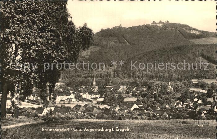 Erdmannsdorf Augustusburg Panorama Gasthaus Kadow