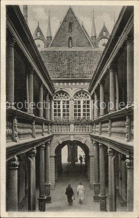 Stralsund Mecklenburg Vorpommern Rathausdurchgang