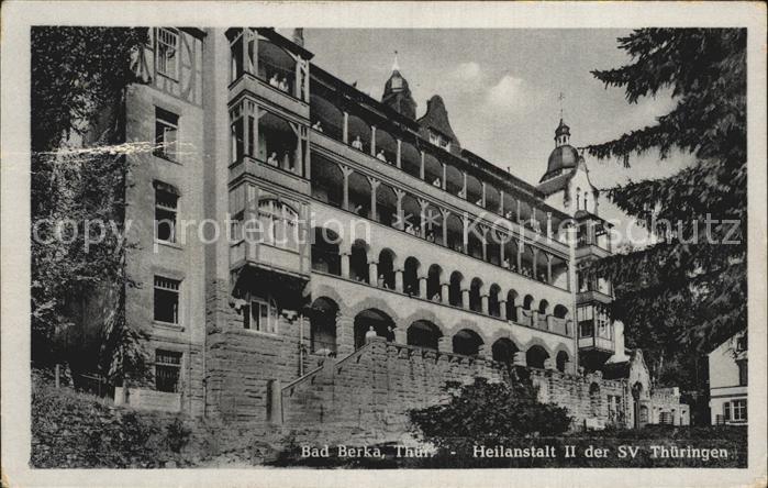 Bad Berka Heilanstalt der SV Thueringen