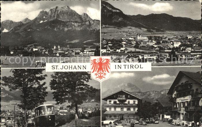 St Johann Tirol Teilansichten Bergbahn