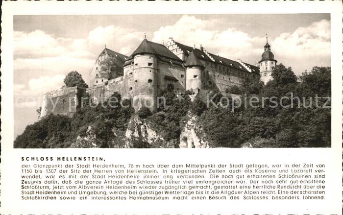 Heidenheim Brenz Schloss Hellenstein