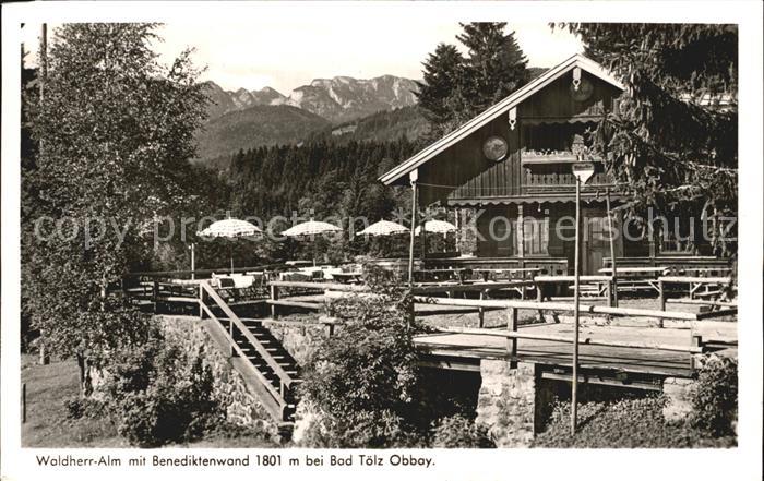 Bad Toelz Waldherr Alm mit Benediktenwand