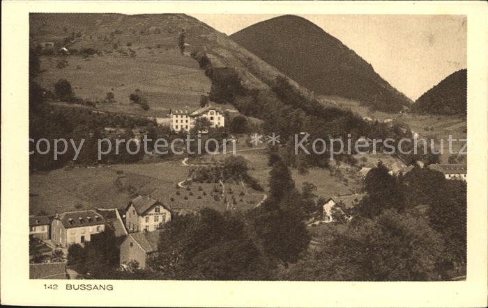 Bussang Vosges Teilansicht