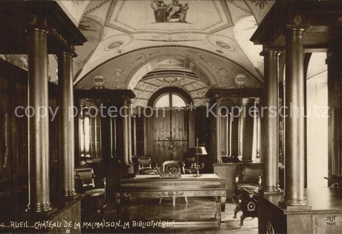 Rueil-Malmaison Chateau de la Malmaison La Bibliotheque