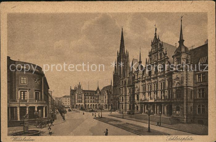 Wiesbaden Schlossplatz