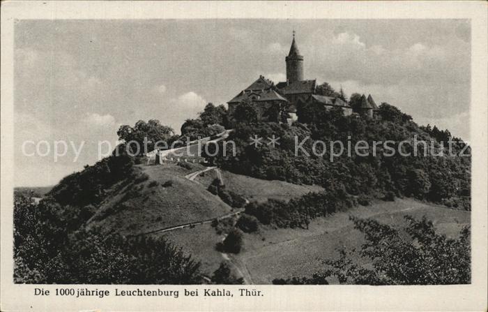 Kahla Thueringen Leuchtenburg
