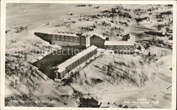 Storlien Nya Hoegfjaellet Flygfoto