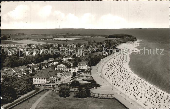 Travemuende Ostseebad Fliegeraufnahme