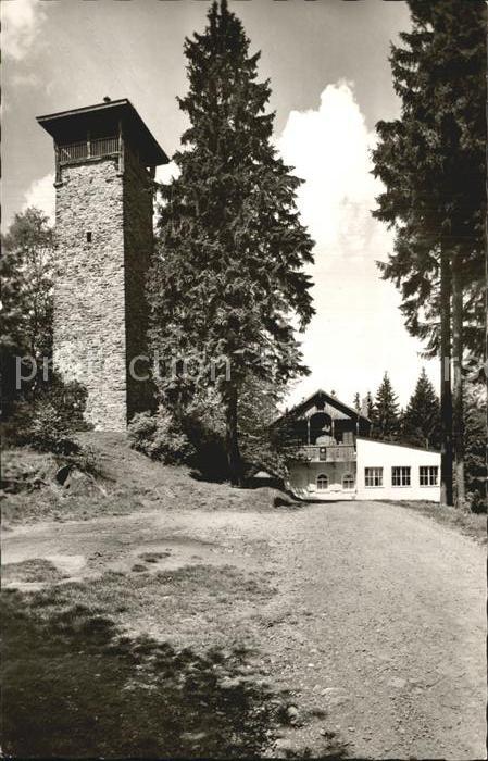 Stammbach Aussichtsturm auf dem Weissenstein