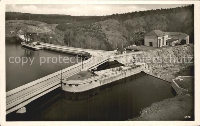 Saaletalsperre Fliegeraufnahme