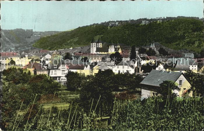 Echternach Panorama prise de vue vers l'Allemagne