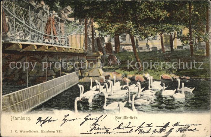 HAMBURG  CITY Gurlittbruecke