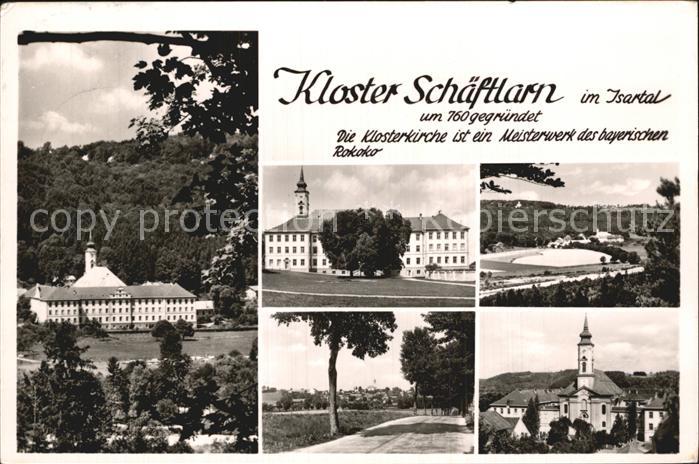 Schaeftlarn Klosterkirche im Isartal