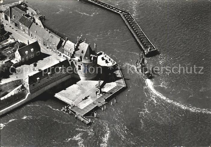 Veere Hotel Restaurant de Campveerse Toren Fliegeraufnahme