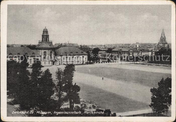 Zwickau Sachsen Ingenieursschule Moritzkirche