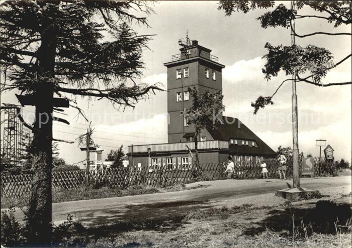 Oberwiesenthal Erzgebirge Wetterwarte Fichtelberg