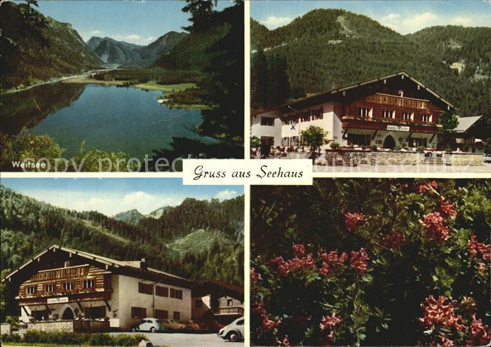 Ruhpolding Bayern Alpengasthof Seehaus Weitsee