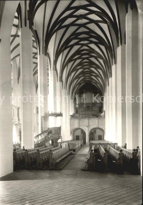 LEIPZIG Sachsen Thomaskirche Inneres