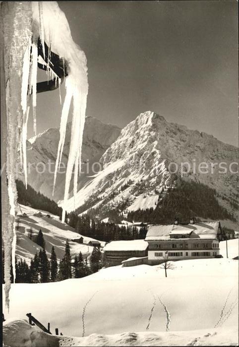 Hirschegg Kleinwalsertal Vorarlberg Gaestehaus Eusebius Matt