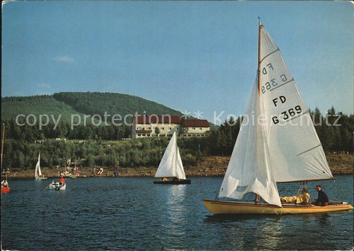 Langelsheim Berghof Innerstetalsperre Segelpartien