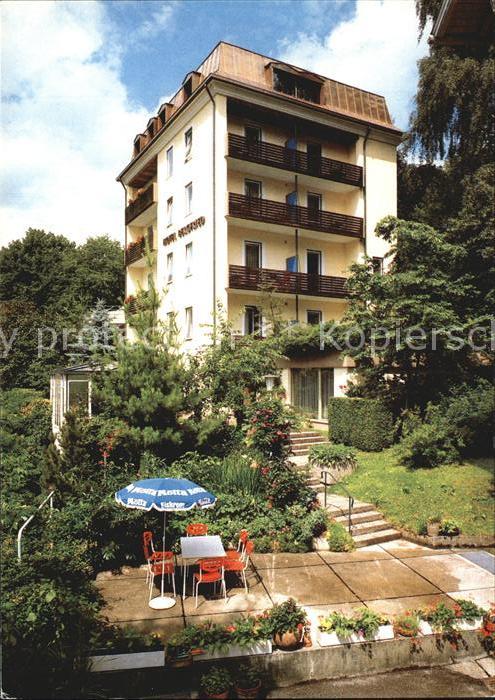 Bad Reichenhall Hotel garni Bergfried Terrasse
