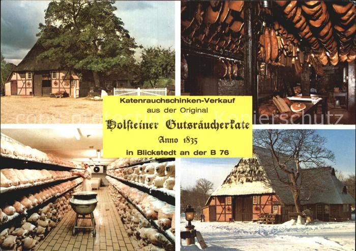 Blickstedt Holsteiner Gutsraeucherkate Teilansichten
