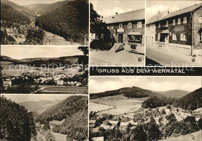 Sachsenbrunn Saargrund Schirnrod Konsum Gaststaette Zur gruenen Aue Gaststaette