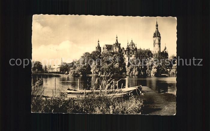 Schwerin Mecklenburg Schweriner See Schloss