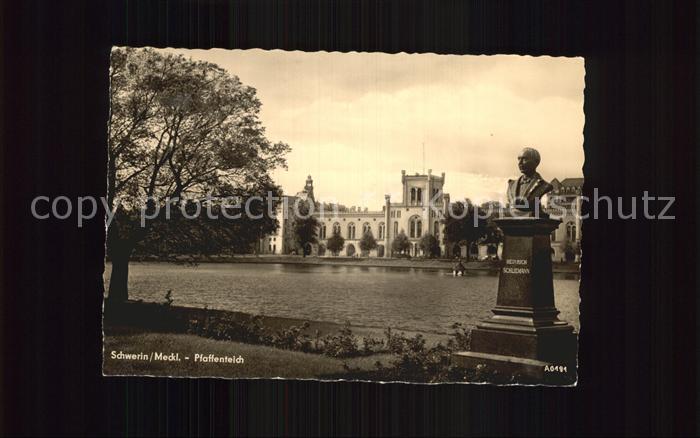 Schwerin Mecklenburg Pfaffenteich