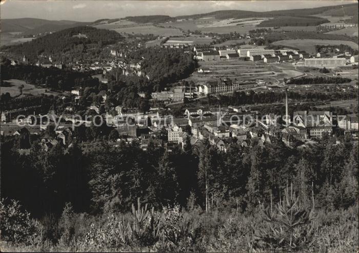 Schwarzenberg Erzgebirge Panorama