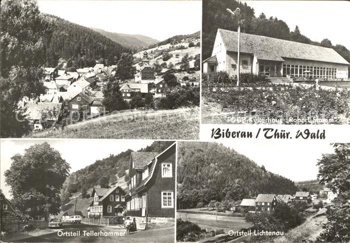 Biberau Teilansicht FDGB Kulturhaus Robert Stamm OT Tellerhammer OT Lichtenau