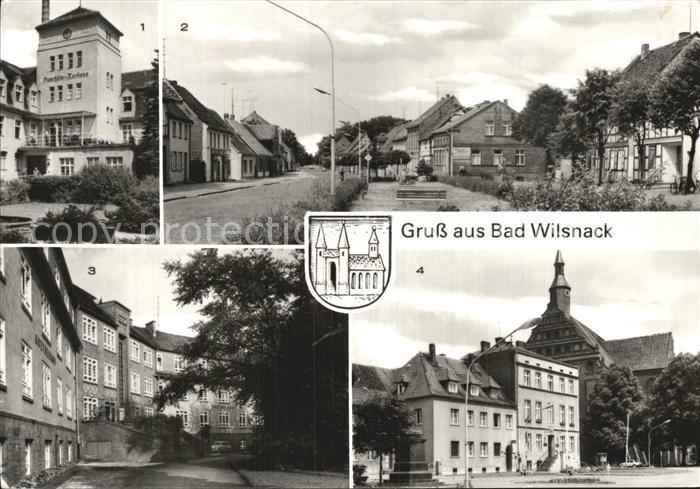 Bad Wilsnack Puschkin Kurhaus Wittenberger Str Goethehaus Rathaus
