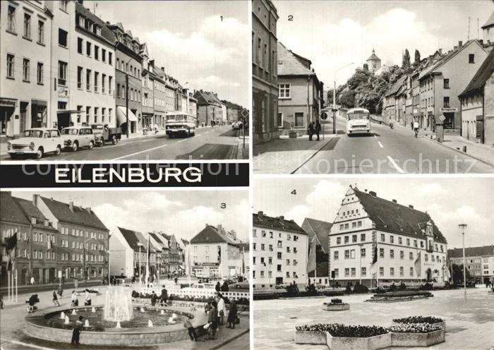 Eilenburg Leipziger Str Bergstr Markt Rathaus