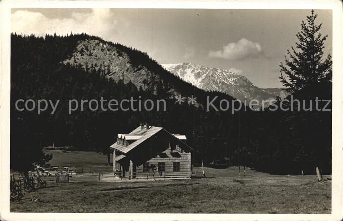 Schneeberg Oesterreich Berghaus